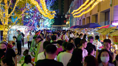 夏日氛圍感拉滿！“煙火氣”里的夜西寧